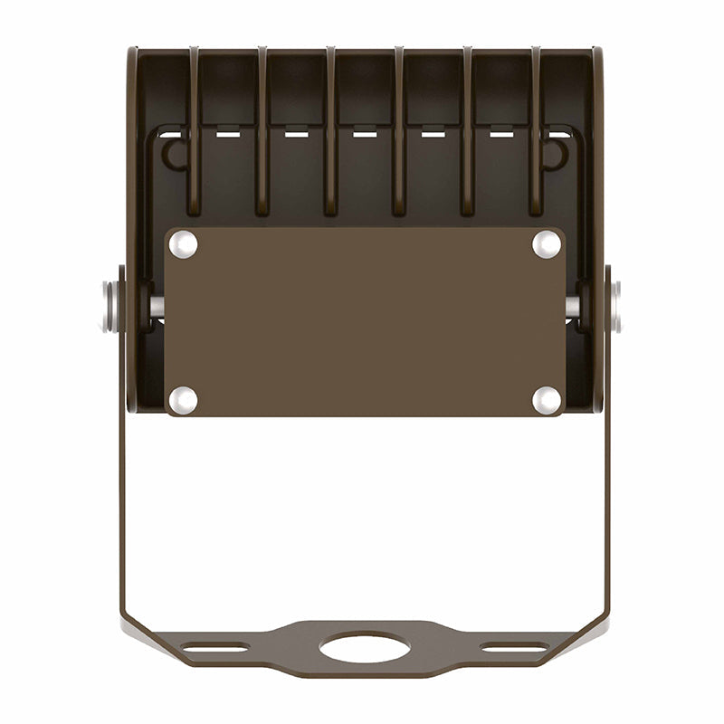 Westgate Mfg LFX-XS Flood/Area Light, 15W, 5000K, 0-10V Dimmable, TYPE III, Bronze, LFX-XS-15W-50K-TR
