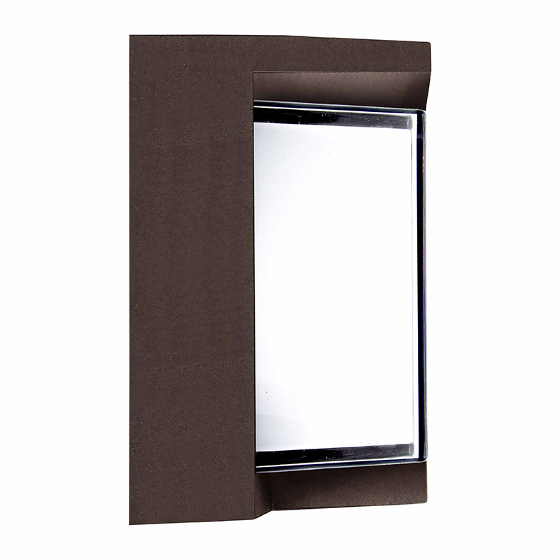 Westgate Mfg LRS Outdoor Wall Light, 12W, CCT Selectable, CRI90, IP44, Marine-Grade Bronze, LRS-H-MCT-C90-MGBR