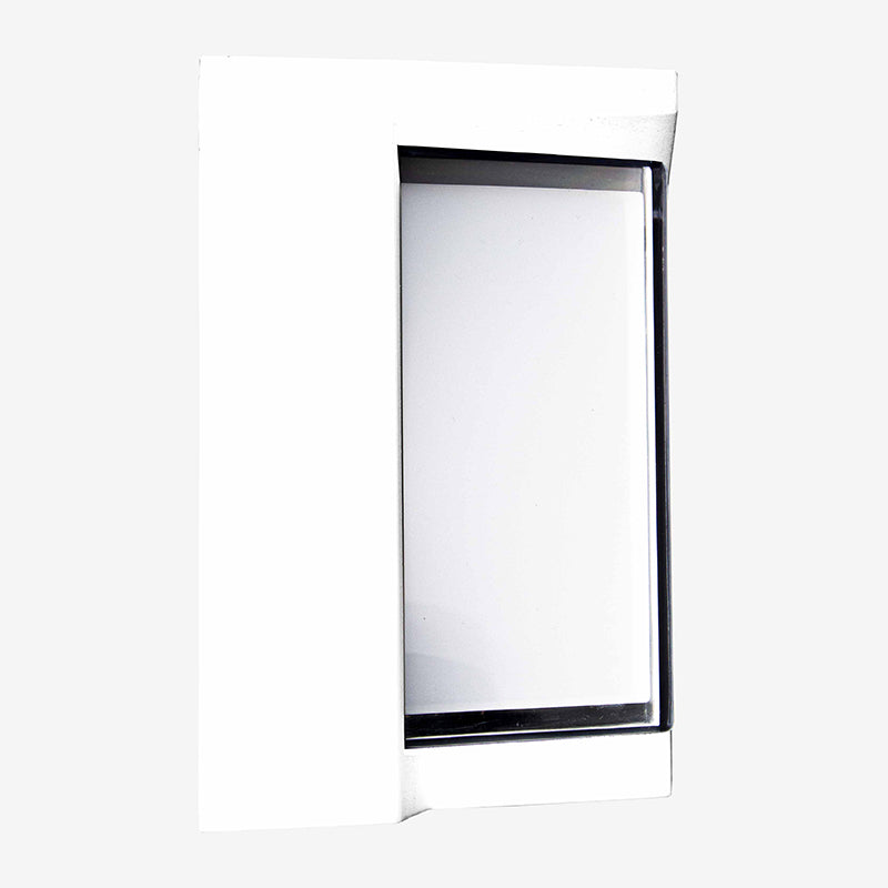 Westgate Mfg LRS Outdoor Wall Light, 12W, CCT Selectable, CRI90, IP44, White, LRS-H-MCT-C90-WH