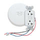 Wattstopper WRC-15-2-W 15-amp White, dual controlled receptacle