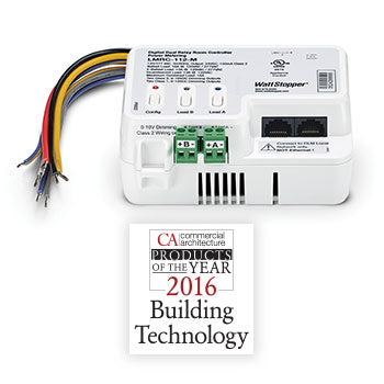 Wattstopper DLM Room Controller, 2 Relay, KO, 0-10V, 10A,, LMRC-112