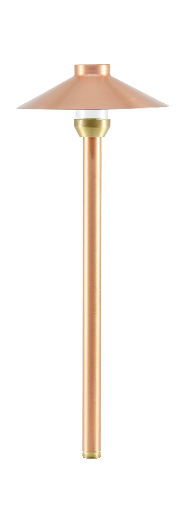 Westgate Lighting  Area Light, Copper, Bi Pin 12V/20W Nc, Copper Shade 19' Height  LA-118-CR