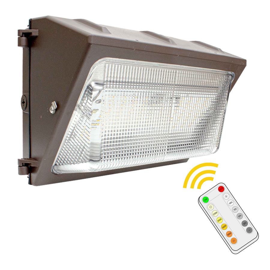 Westgate Mfg WMX-MCTP Tunable Non-Cutoff Wall Pack, 80W Max, CCT Selectable, 0-10V Dimmable, Dark Bronze, WMX-MCTP-D