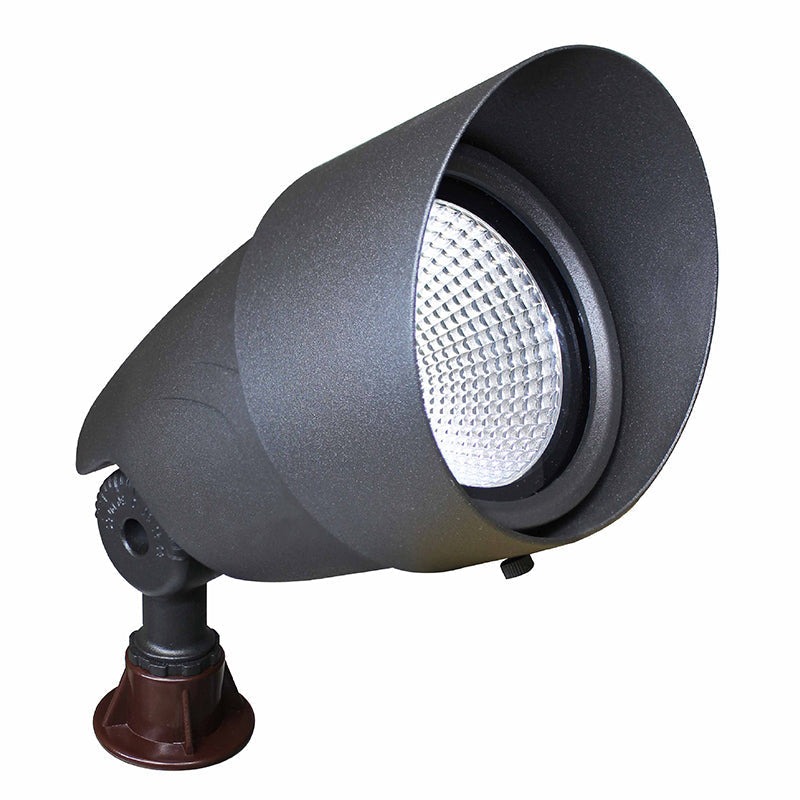 Westgate Mfg LFLV Landscape Uplight, 12W, 5000K, 12V AC/DC, IP67, Bronze, LFLV-12W-50K