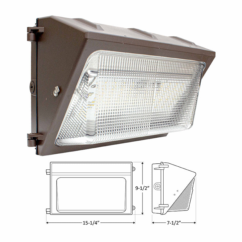 Westgate Mfg WMX-MCTP Tunable Non-Cutoff Wall Pack, 80W Max, CCT Selectable, 0-10V Dimmable, Dark Bronze, WMX-MCTP-D