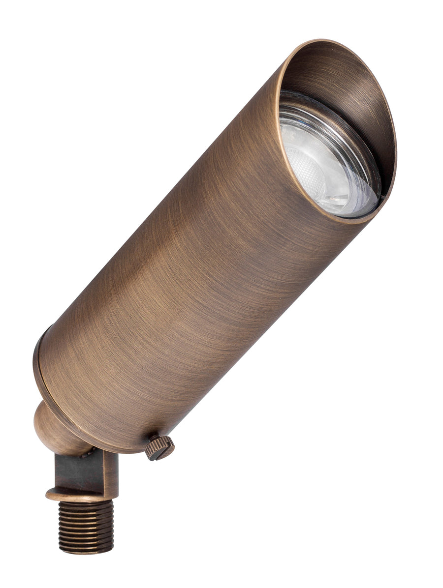 Westgate Mfg Directional Light, 5W, 3000K, 12V, IP67, Brass, LD-110-BZ