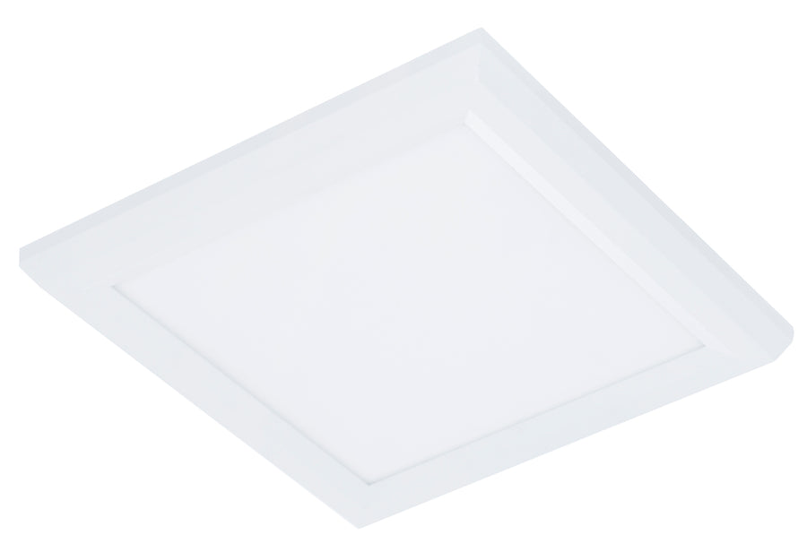 Westgate Mfg LPS Surface Mount Panel, 16W, 5000K, TRIAC Dimmable, White, LPS-S8-50K-D