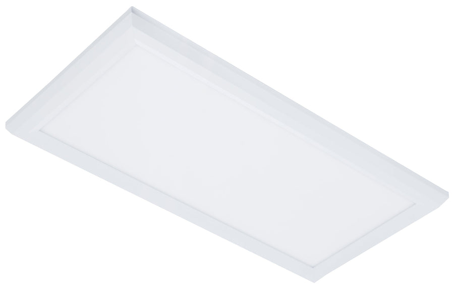 Westgate Mfg LPS LED Surface Mount Panel, 25W, 4000K, 0-10V Dimmable, White, LPS-1X2-40K-D