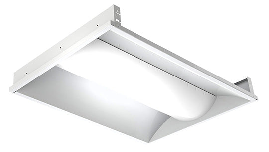Westgate Mfg LTR 2X2 Direct-Indirect Troffer, 40W, 4000K, 0-10V Dimmable, White, LTR-2X2-40W-40K-D