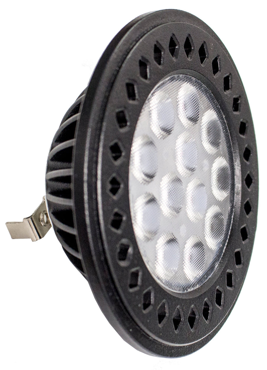 Westgate Mfg PAR36, 12W, 4000K, CRI90, 36°, Damp Location, Black, PAR36-12W-40K