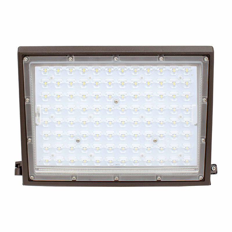 Westgate Mfg WML2 Wall Pack, 80W, 3000K, 0-10V Dimmable, IP65, Dark Bronze, WML2-80W-30K-HL