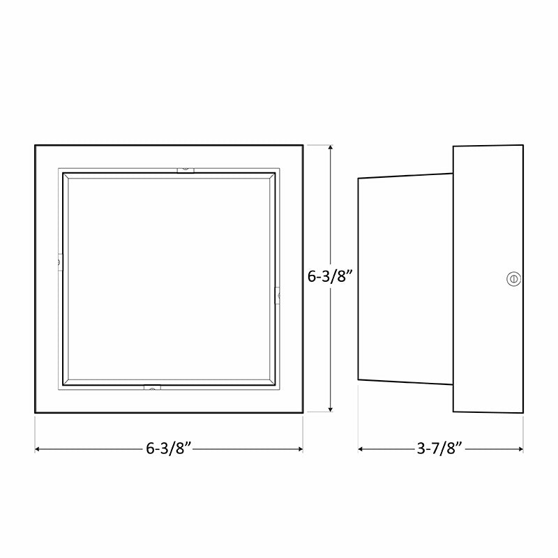 Westgate Mfg LRS Outdoor Wall Light, 12W, CCT Selectable, CRI90, IP44, White, LRS-G-MCT-C90-WH