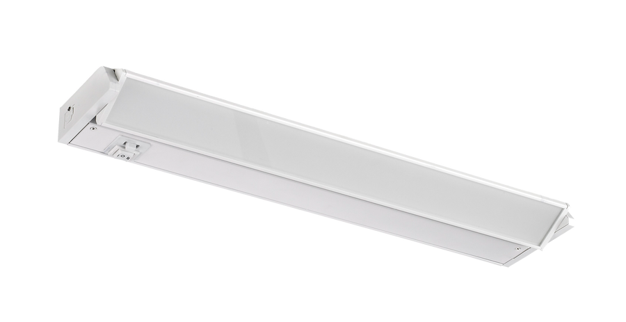 Westgate Mfg Undercabinet LED Adjustable, 12 In., 5W, CCT Selectable, 120V, Dimmable, White, UCA-12-WHT