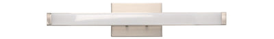 Westgate Mfg LVB 24 In. Vanity Light, 16W, CCT Selectable, Dimmable, Brushed-Nickel, LVB-24-MCT-BN