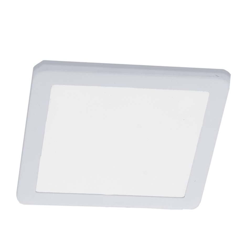 Westgate Mfg PL12S Slim Puck Light, 3.5W, 5000K, 12VAC, TRIAC Dimming, White, PL12S-50K-WH