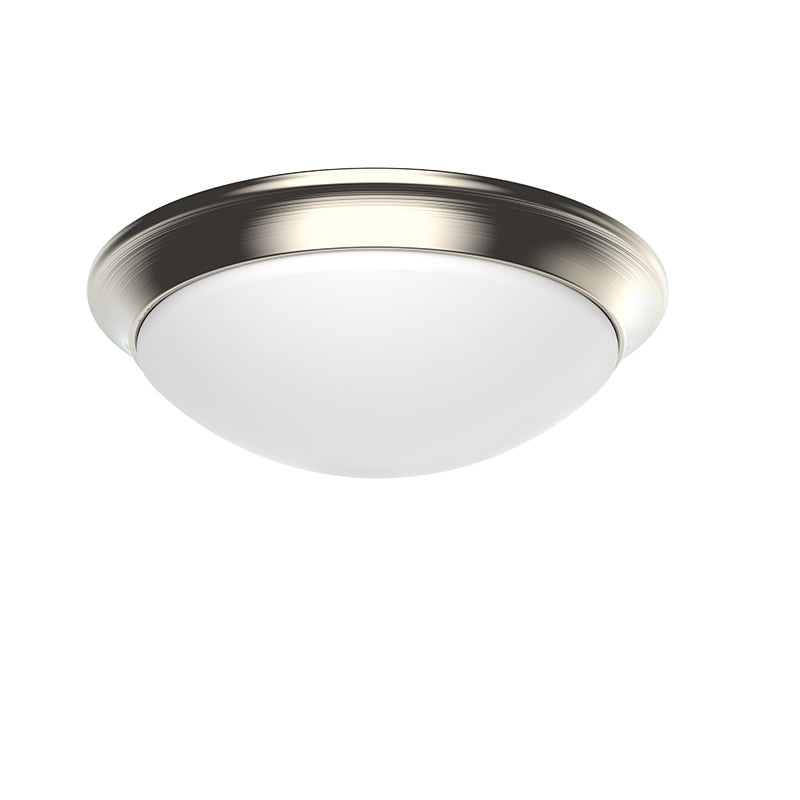 Westgate Mfg Dome Flush Mount Ceiling Light, 20W, CCT Selectable, 120V, TRIAC Dimmer, 11 In., Bronze, FMD-11-MCT5-BN