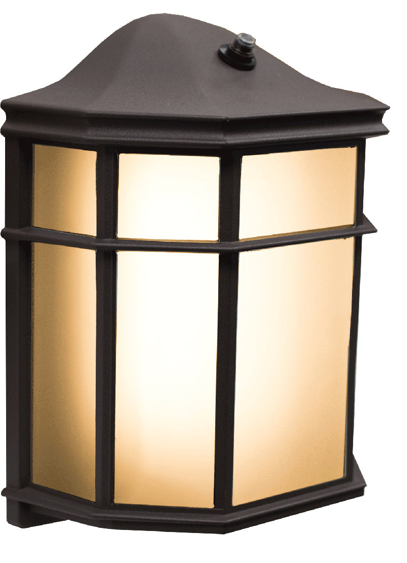 Westgate Mfg LRS-A Residential Lantern, 12W, CCT Selectable, Photocell, Bronze, LRS-A-MCT-PC