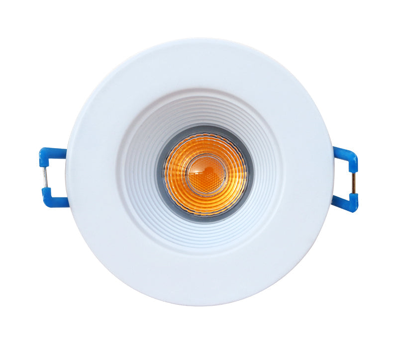 Westgate Mfg RDL2S Round Recessed Baffle, 8W, 4000K, CRI90, TRIAC Dimming, 2 In., White, RDL2S-BF-40K-WH