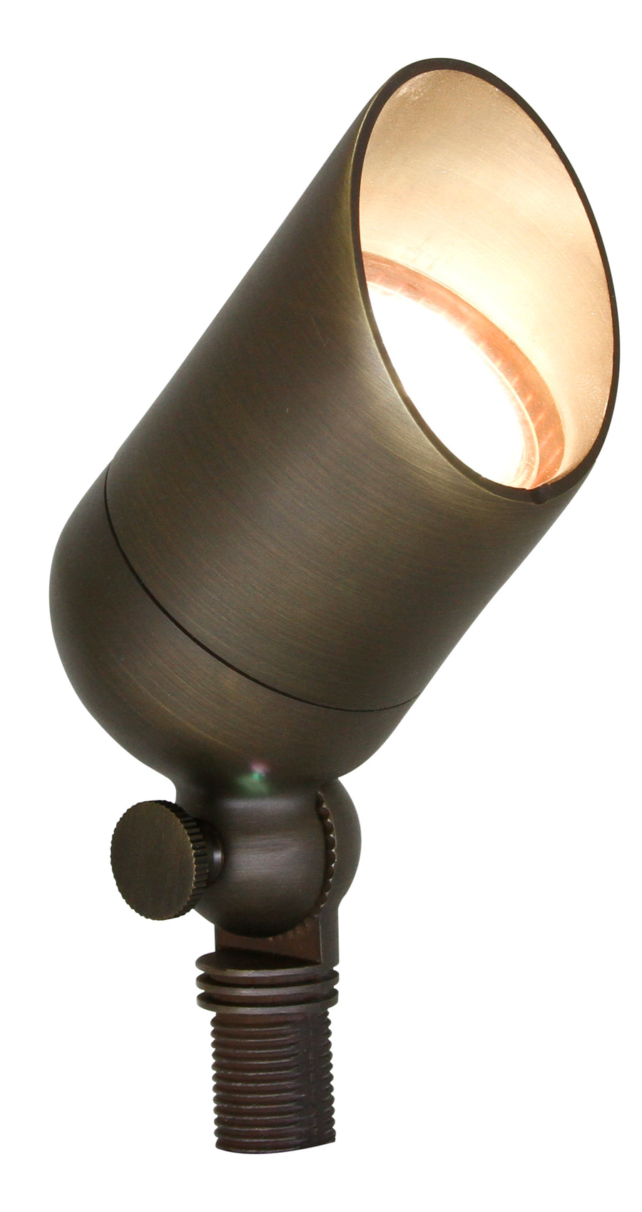 Westgate Mfg Directional Light, 12V/20W, Solid Brass, MR16, Antique Bronze, w/ 3FT Cable & N/M Spike LD-006-BZ