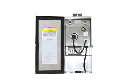 Westgate Mfg Landscape Transformer, 600W, Multi-Tap, Timer & Photocell Ready, Stainless Steel, TR-600W-MT-SS