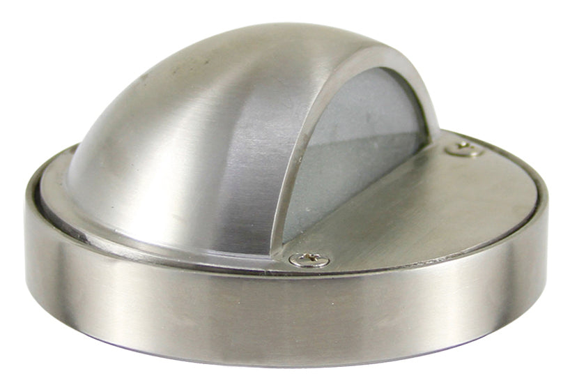Westgate Mfg Mini Eyelid Step Light, 3W, 12V, 3000K, Stainless Steel, LS-158-SS