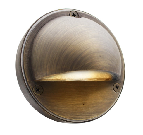 Westgate Mfg Step Light, 3W, 12V, 3000K, Bronze, LS-158-BZ