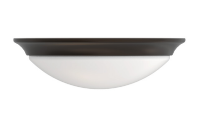Westgate Mfg FMD 13 In. LED Dome Flush Mount, 24W, CCT Selectable, TRIAC Dimmable, Oil-Rubbed Bronze, FMD-13-MCT5-ORB