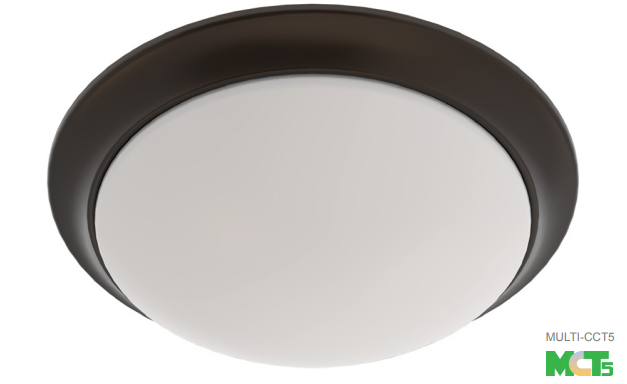 Westgate Lighting  11In Led Dome Flush Mount 20W 1500Lm 5Cct 27/30/35/40/50K 120V R80 Dim Es, Etl, Fcc, Orb  FMD-11-MCT5-ORB