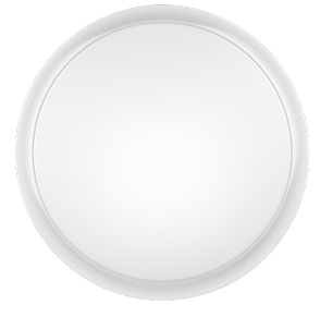 Westgate Mfg FMD 13 In. LED Dome Flush Mount, 24W, CCT Selectable, TRIAC Dimmable, White, FMD-13-MCT5-WH