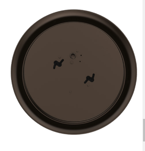Westgate Mfg Dome Flush Mount Ceiling Light, 20W, CCT Selectable, 120V, TRIAC Dimmer, 11 In., Oil-Rubbed Bronze, FMD-11-MCT5-ORB