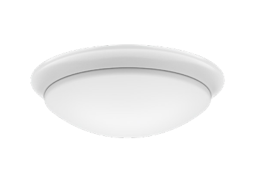 Westgate Lighting  11In Led Dome Flush Mount 20W 1500Lm 5Cct 27/30/35/40/50K 120V R80 Dim Es, Etl, Fcc, Wht  FMD-11-MCT5-WH