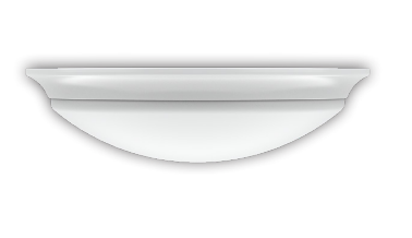 Westgate Mfg FMD 13 In. LED Dome Flush Mount, 24W, CCT Selectable, TRIAC Dimmable, White, FMD-13-MCT5-WH