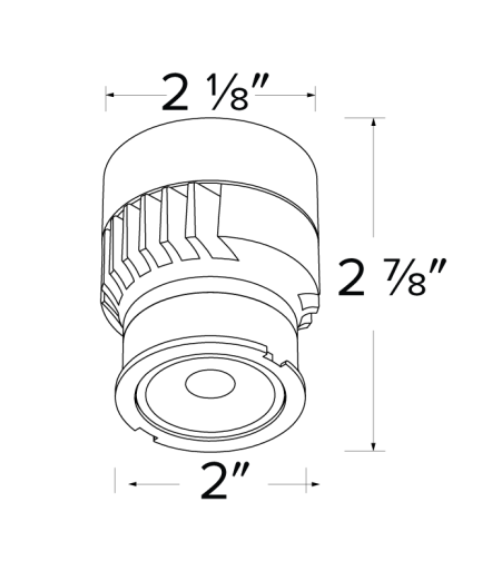 Elco Lighting Koto 12V AC LED Module, 9W, 2700K, CRI93, MR16, 25–60° Beam, ELK0827-12