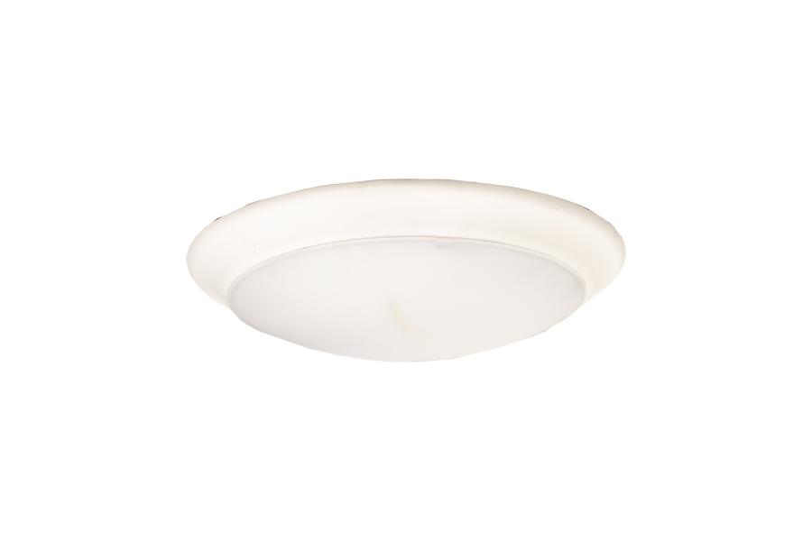 Westgate Mfg DLS8 Disk Light, 20W, CCT Selectable, TRIAC Dimming, Wet Location, White, DLS8-MCT