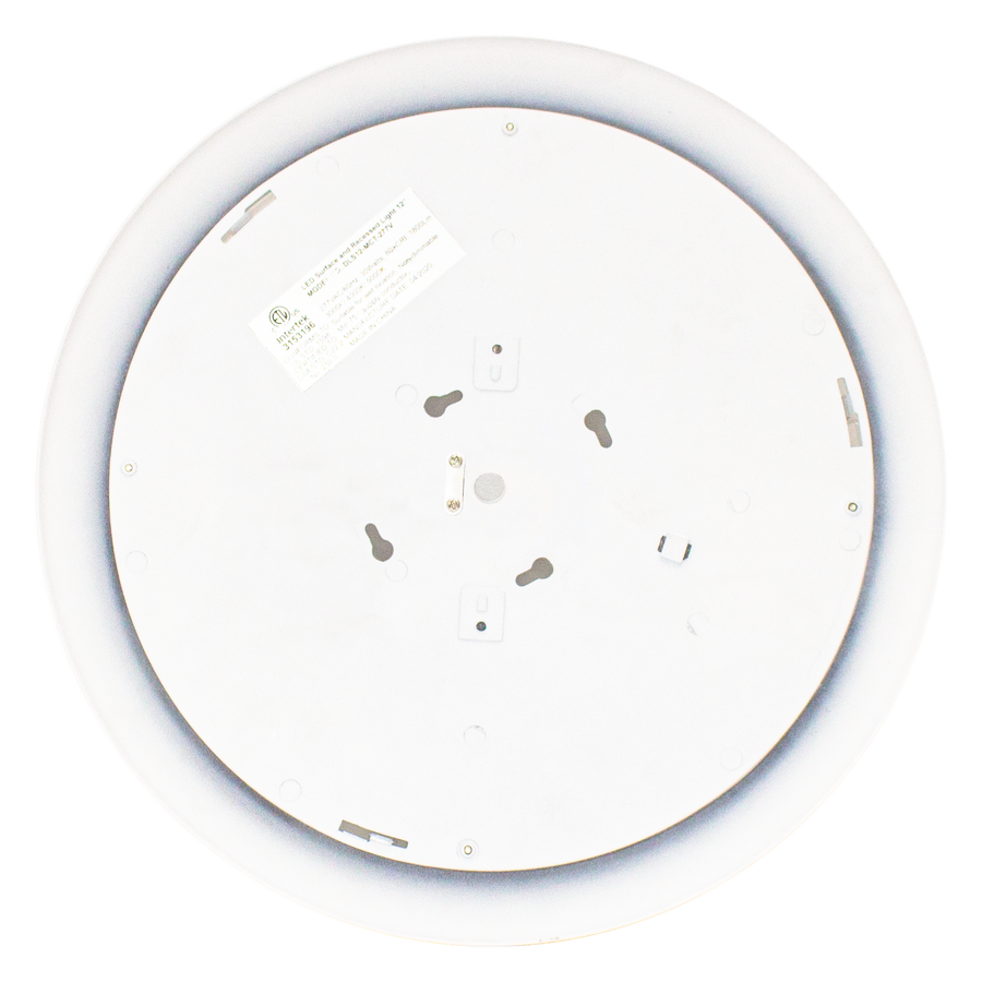 Westgate Mfg DLS6 Disk Light, 15W, CCT Selectable, TRIAC Dimming, Wet Location, White, DLS6-MCT
