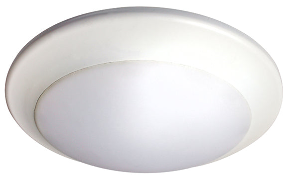 Westgate Mfg DLS6 Disk Light, 15W, CCT Selectable, TRIAC Dimming, Wet Location, White, DLS6-MCT