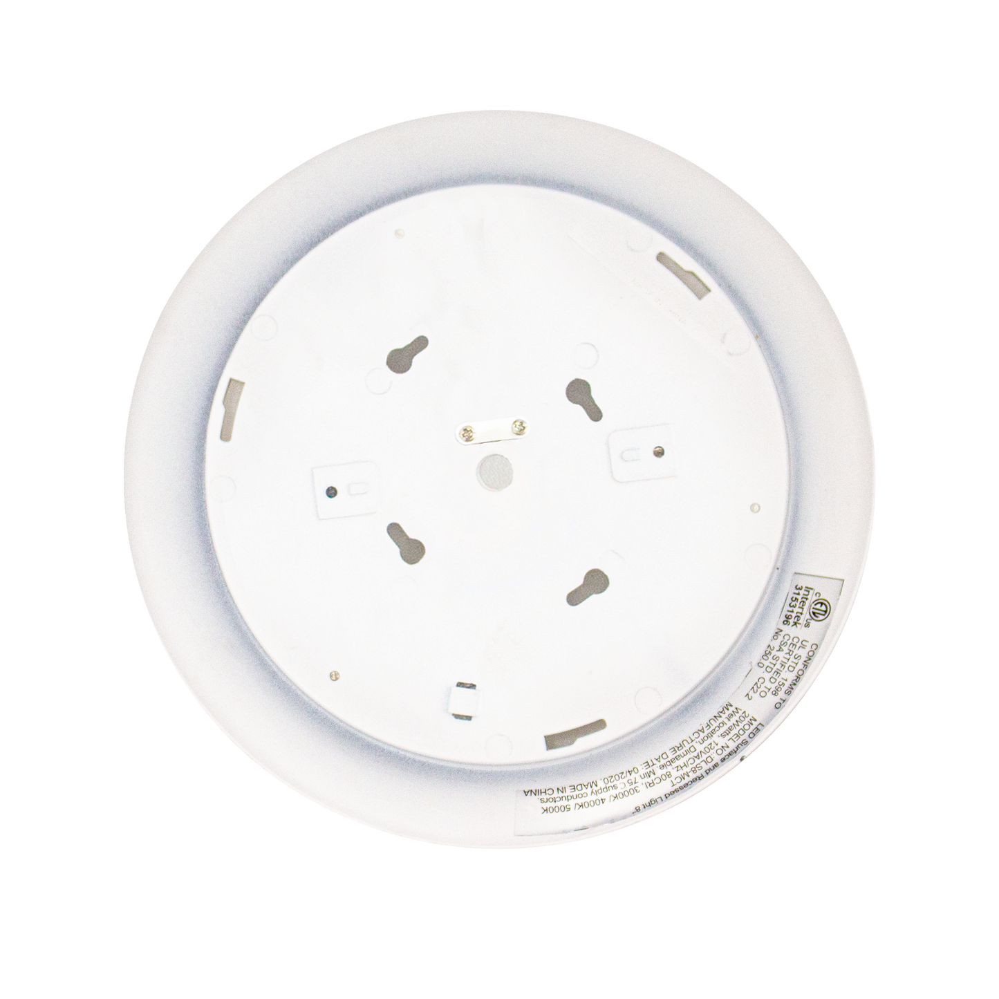 Westgate Lighting  8In Die-Cast Disk 20W 1200Lm 120V Cri80 30/40/50K Es Dim, Incl. Recess Accessories  DLS8-MCT