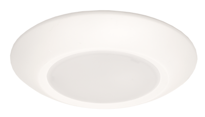 Westgate Mfg DLSE4 Disk Light, 9W, CCT Selectable, CRI90, TRIAC Dimming, Wet Location, White, DLSE4-MCT