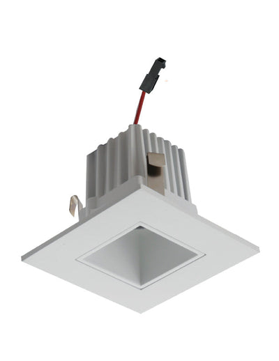 Elco Lighting 2" Square LED Reflector, 11W, Dim-to-Warm 2700K–1800K, 36° Beam, White, E213C18SDW