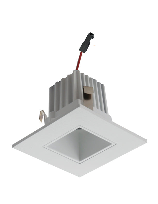 Elco Lighting 2" Square LED High-Lumen Reflector, 11W, 4000K, 36° Beam, White, E213C1840W