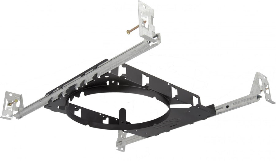 Elco Lighting New Construction Frame, 6", Round, Hanger Bar, E6LF1