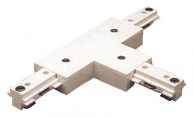 Elco Lighting T Connector, 2-Circuit Track, White, EC805W