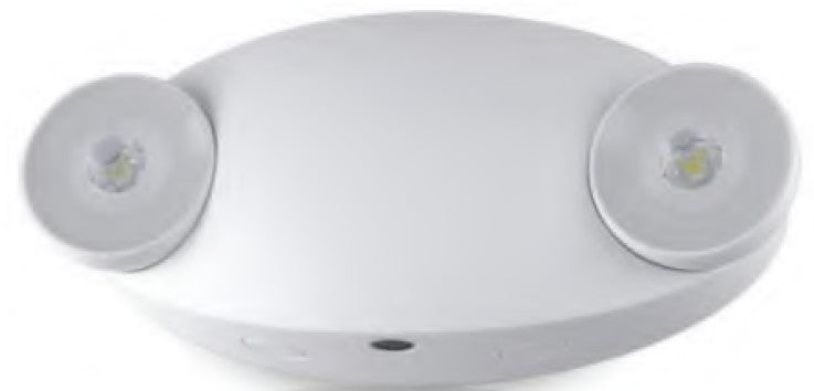 Westgate LED 2-Head Mini Emergency Light, 1W, 6000K White, EL-M2