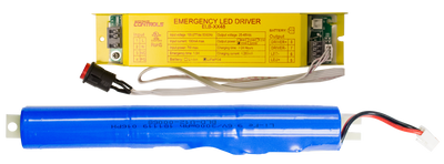 Westgate Mfg LED Emergency 2PC Backup System, 15W, 48VDC, High Heat Protected, ELB-1548-HH