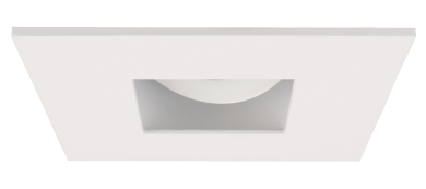 Elco Lighting Pex 2" Square Adjustable Pinhole, Koto System, All White, ELK2527W