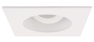Elco Lighting Pex 2" Square Adjustable Reflector, Koto System, All White, ELK2529W