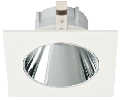 Elco Lighting Pex 3 In. Square Deep Reflector, White, ELK3318C