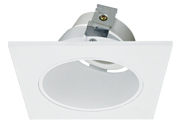 Elco Lighting Pex 3" Square Adjustable Reflector Wall Wash, White, ELK3322W