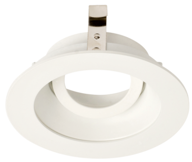 Elco Lighting Pex 3 In. Round Adjustable Reflector, Koto LED Module Compatible, 30° Tilt, All White, ELK3629W