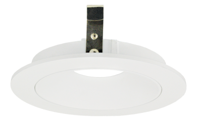 Elco Lighting Pex 4 In. Round Shallow Reflector, Koto LED Module Compatible, Wet Rated, All White, ELK4116W